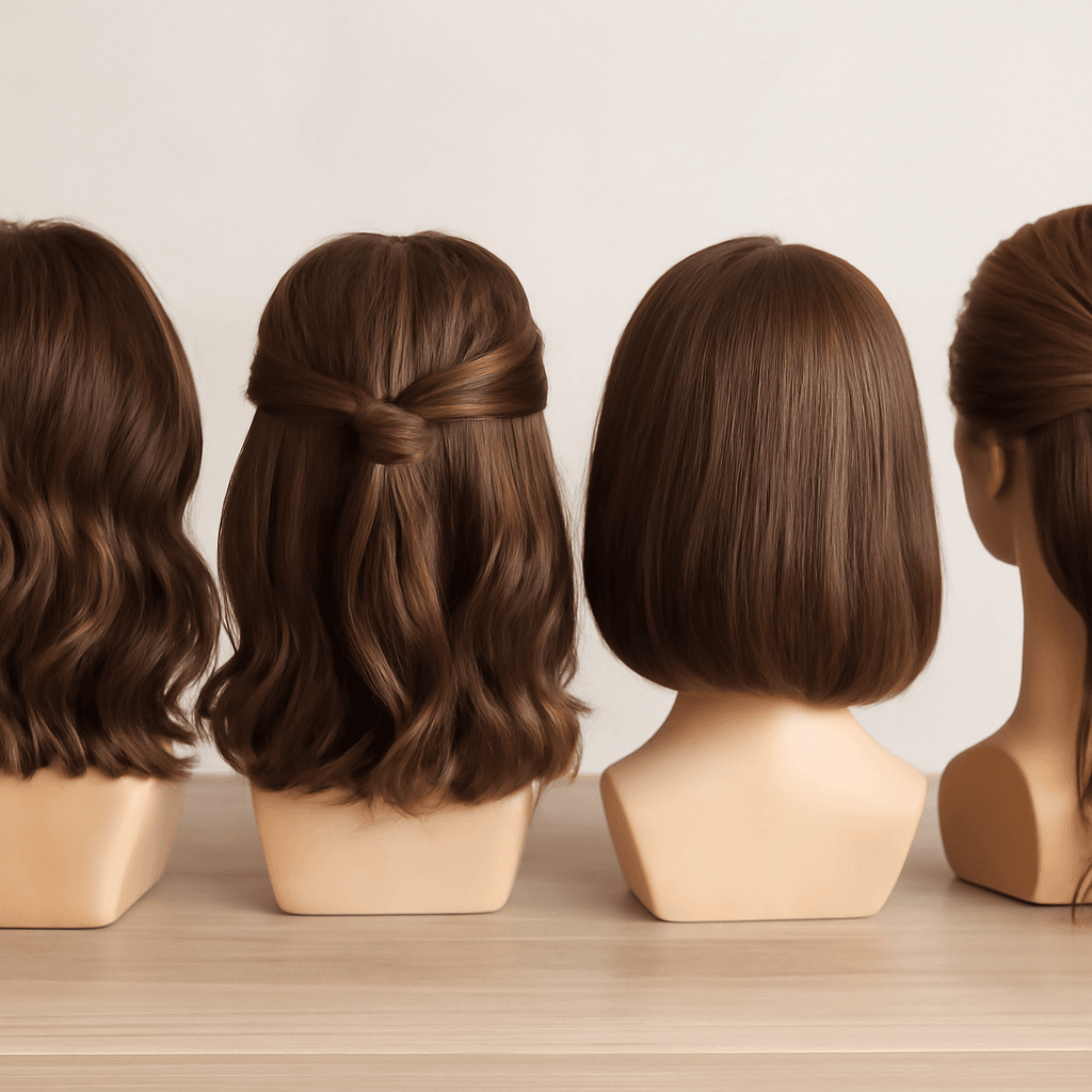 leuke haarstijlen voor halflang haar