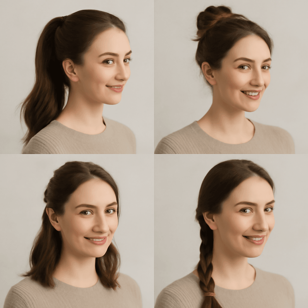 Simpele leuke haarstijlen voor school: snel, stevig, stylish